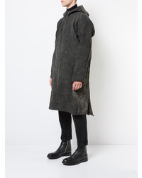A Diciannoveventitre Hooded Long Coat