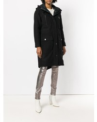 Karl Lagerfeld Hooded Oversized Parka Coat