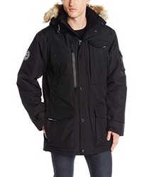 Noize Gabriel Parka With Removable Hood And Fur