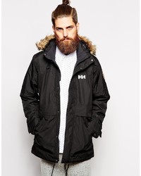 Helly Hansen Parka With Insulation And Faux Fur Hood