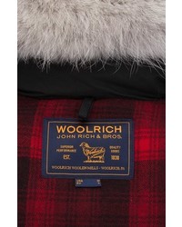 Woolrich Polar Water Repellent Parka With Genuine Coyote Fur Trim