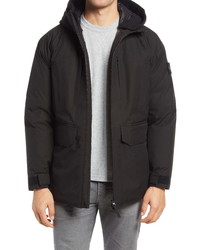 Stone Island Real Down Hooded Jacket