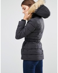 Warehouse Short Luxe Padded Parka