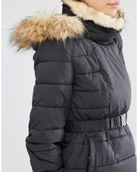 Warehouse Short Luxe Padded Parka