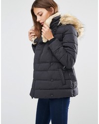 Warehouse Short Luxe Padded Parka