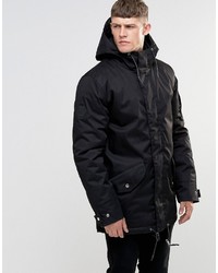 Bellfield Short Padded Parka With Magnetic Fastening