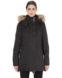 Superdry Nylon Detachable Eco Fur Parka Jacket