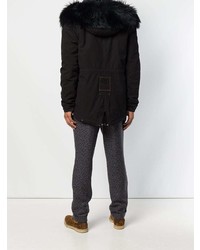 Mr & Mrs Italy Trimmed Hooded Parka