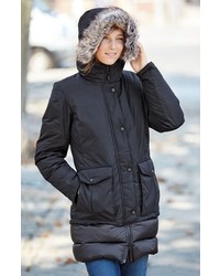 The North Face Tuvu Water Repellent Parka With Faux Fur Trim