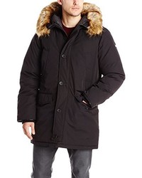 Vince Camuto Down Snorkel Coat With Fur Trimmed Hood