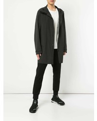 Attachment Zip Up Hooded Coat