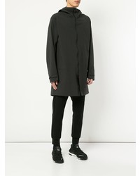 Attachment Zip Up Hooded Coat