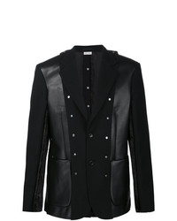 Comme Des Garcons Homme Plus Comme Des Garons Homme Plus Patchwork Blazer Black