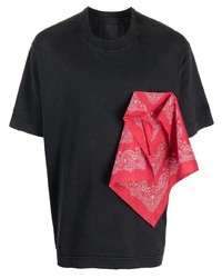 Givenchy Bandana Crew Neck T Shirt