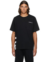 Helmut Lang Black Patchwork T Shirt