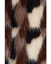 Marc Jacobs Patchwork Faux Fur Jacket