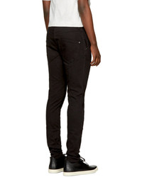 The Viridi-anne Black Patchwork Jeans