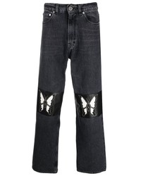 Our Legacy Butterfly Patch Wide Leg Jeans