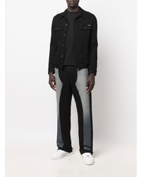 Per Götesson Contrast Panel Wide Leg Jeans