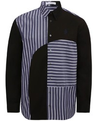 JW Anderson Curved Patchwork Classic Fit Shirt