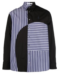JW Anderson Striped Patchwork Shirt