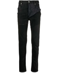 Rick Owens DRKSHDW Asymmetric Panel Jeans