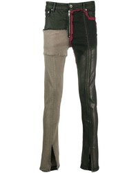 Rick Owens DRKSHDW Patchwork Skinny Jeans