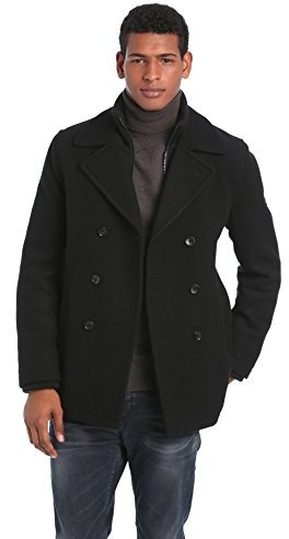 Ben Sherman Pea Coat Funnel Neck, $68 | Amazon.com | Lookastic