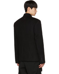 Wooyoungmi Black Single Breasted Coat