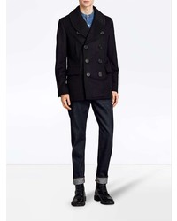 Burberry Double Breasted Pea Coat
