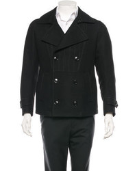 Viktor & Rolf Double Breasted Wool Peacoat