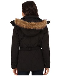 Cole Haan Down Peacoat With Removable Hood