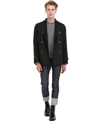 DSQUARED2 Workhouse Wool Pea Coat