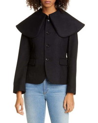 Comme des Garcons Exaggerated Pilgrim Collar Wool Jacket