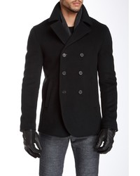John Varvatos Collection Double Breasted Peacoat