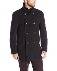 Kenneth Cole Reaction Double Breasted City Coat