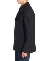 Pendleton Maritime Double Breasted Wool Blend Peacoat