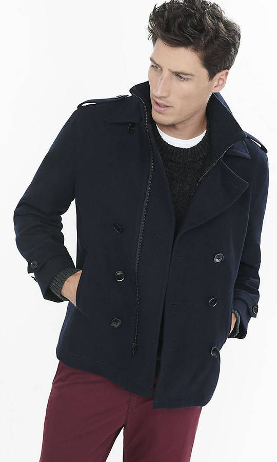 mens suede fur jacket