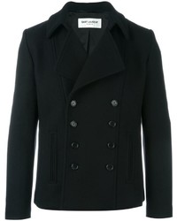 Black Pea Coats for Men | Men's Fashion