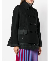 Sacai Two Textile Military Coat