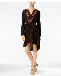 Jessica Simpson Jlyn Embroidered High Low Peasant Dress