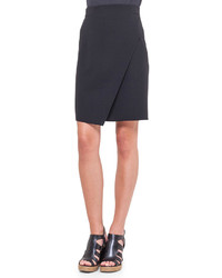 Akris Asymmetric Front Panel Pencil Skirt