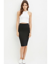 Forever 21 Heathered Pencil Skirt
