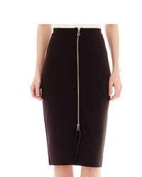 I (heart) Ronson I Heart Ronson I Heart Ronson Zip Front Pencil Skirt