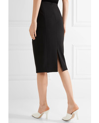 Michael Kors Michl Kors Collection Wool Blend Pencil Skirt Black