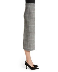Victoria Beckham Prince Of Wales High Waist Pencil Skirt
