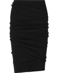 Tom Ford Ruched Stretch Jersey Skirt