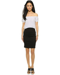 7 For All Mankind Seamed Pencil Skirt