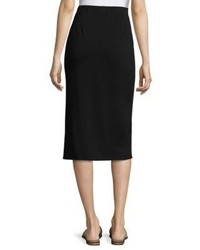 Eileen Fisher Solid Jersey Pencil Skirt