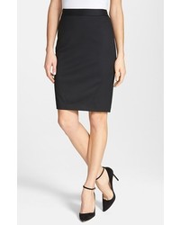 Ted Baker London Stretch Suiting Pencil Skirt Black 5